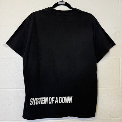 2000s System of A Down Mesmerize Band T-shirt Sz L (B1004)