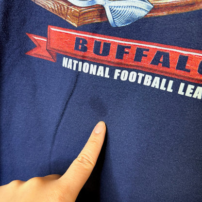 2000s Buffalo Bills Helmet T-shirt Sz XL (B2536)
