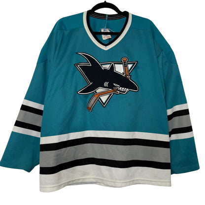 90s San Jose Sharks NHL Hockey Jersey Sz XXL (B2306)
