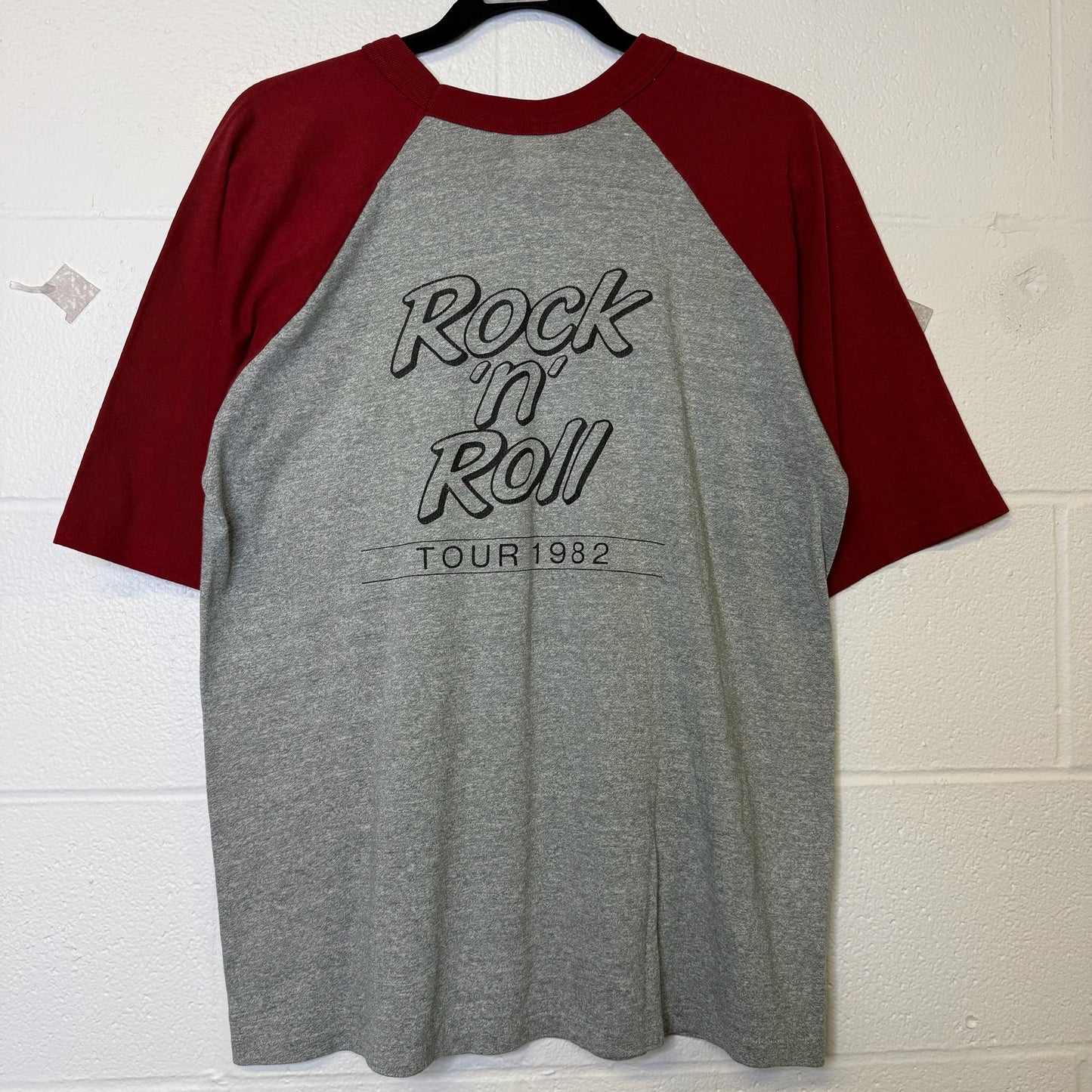 1982 Joan Jett Rock 'n' Roll Tour T-shirt Sz L (B376)