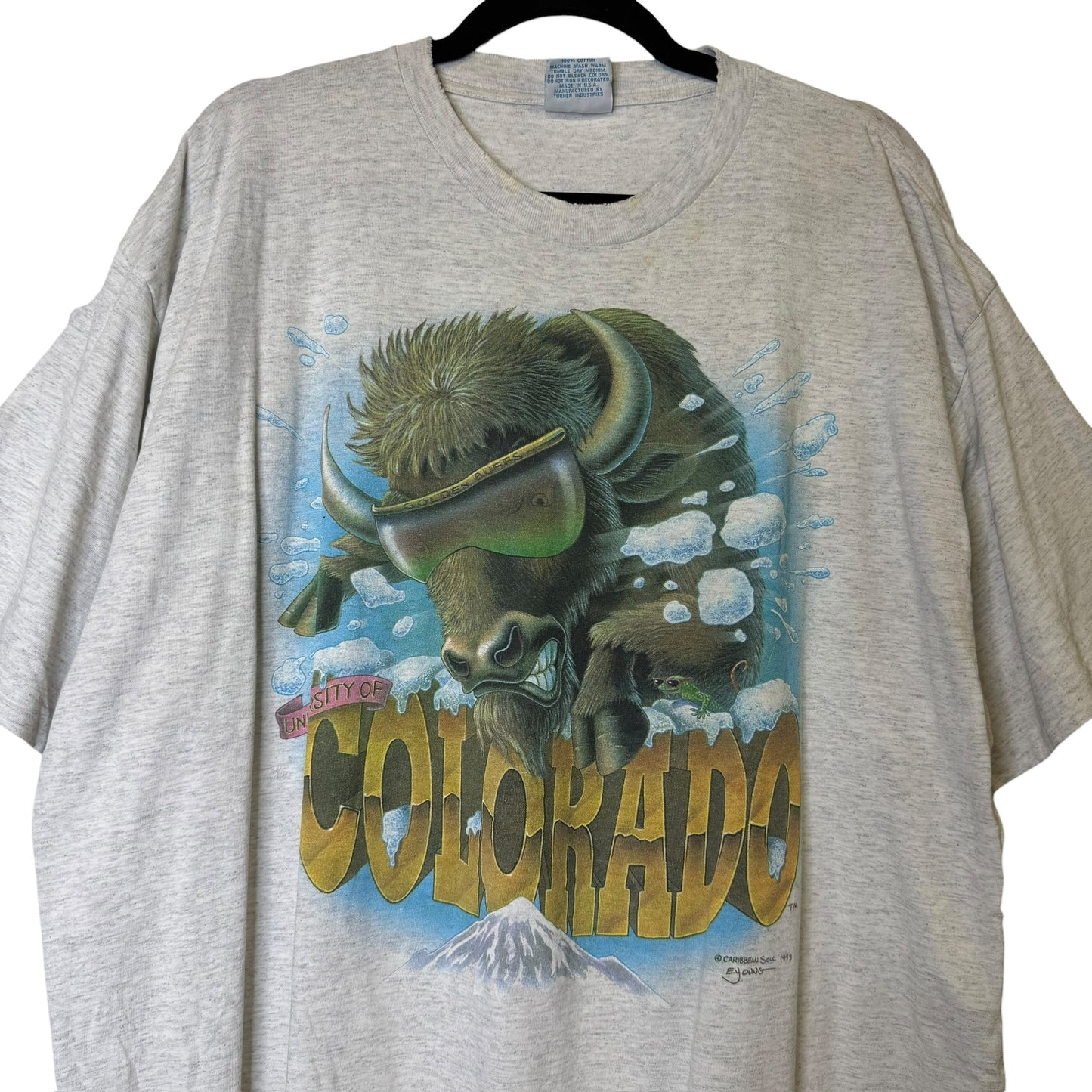 1993 Colorado Buffalo NCAA T-Shirt Sz 3XL (B1904)