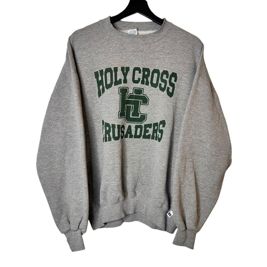 90's Holy Cross Crusaders Crewneck Sz XL (A8008)