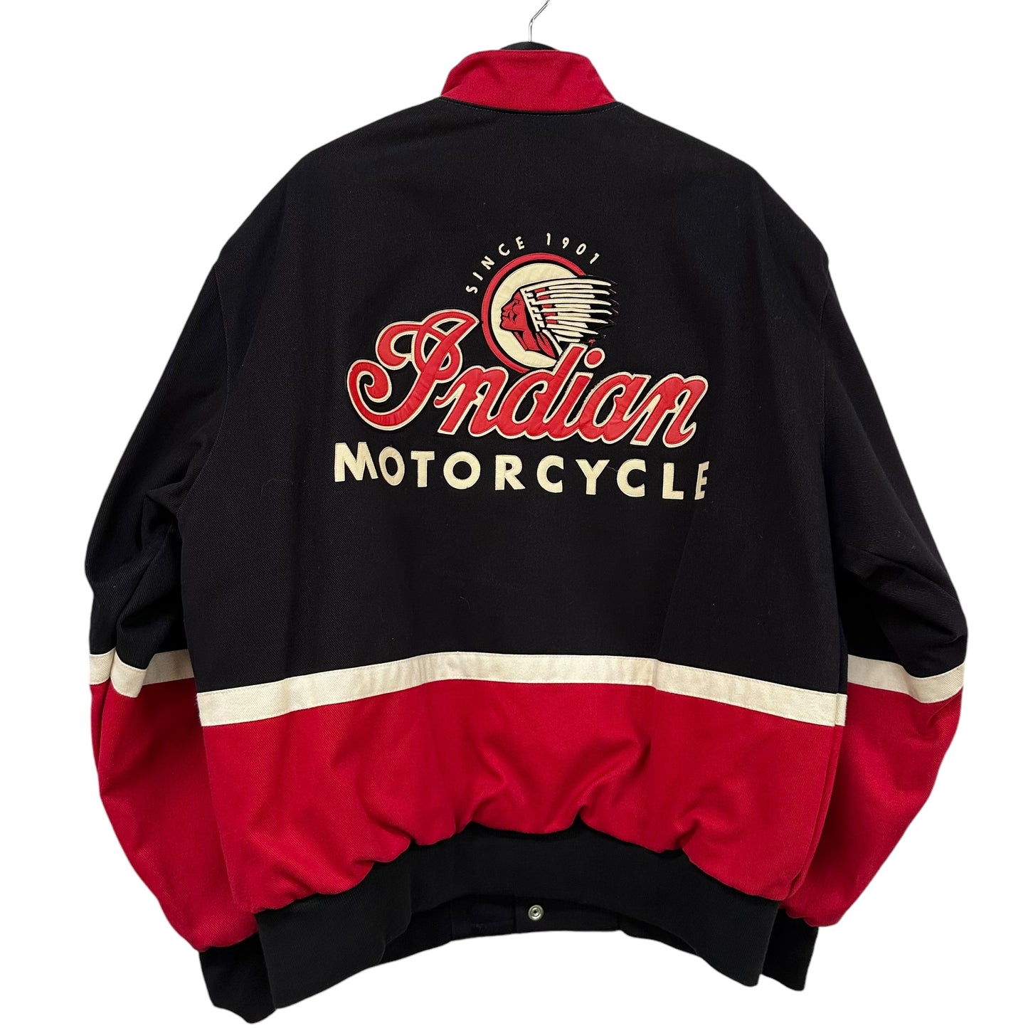 90s Indian Motorcycle Racing Jacket Sz L