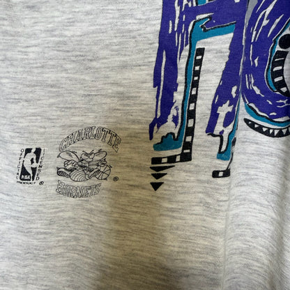 90s Magic Johnson Charlotte Hornets NBA T-Shirt Sz XL (B2899)