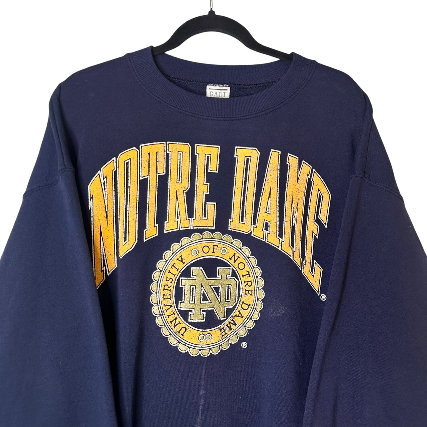 90's Notre Dame Uni Crewneck Sz XL (A7925)