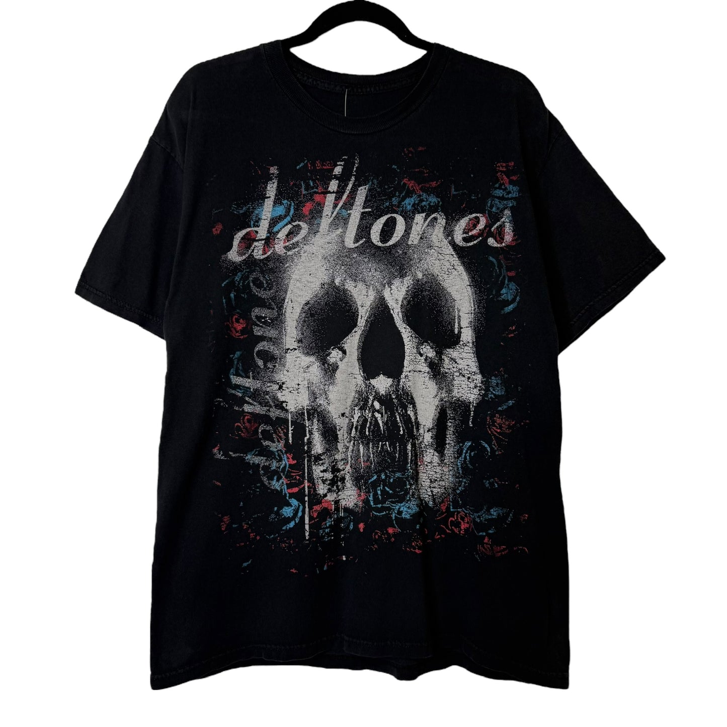 2000s Deftones Self Titled Skull T-shirt Sz XL (51336)