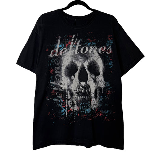 2000s Deftones Self Titled Skull T-shirt Sz XL (51336)