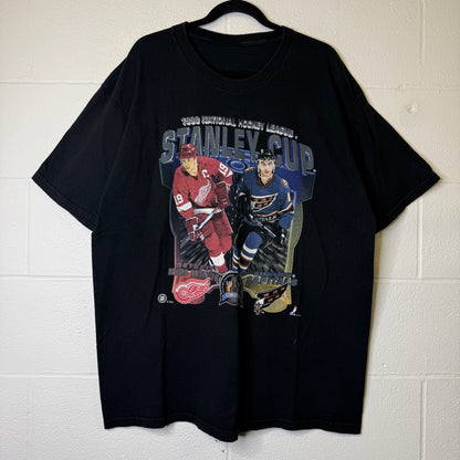 1998 NHL Stanley Cup Washington Capitals vs Detroit Red Wings T-shirt (B2423)