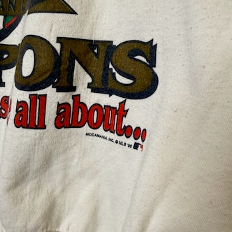 1995 Cleveland Indians MLB Crewneck Sz L (B2091)