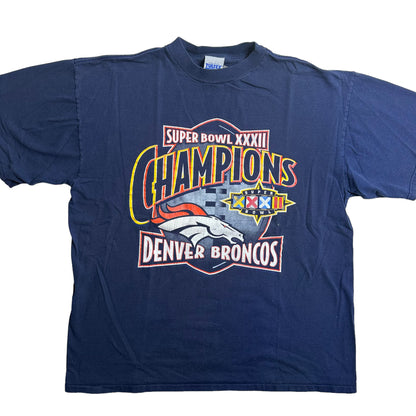 90s Denver Broncos T-shirt Size XL (A2814)