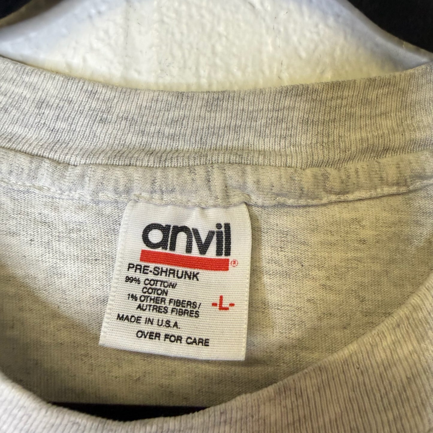 1993 Bugs Bunny Texas Rangers MLB T-shirt Sz L (B2403)