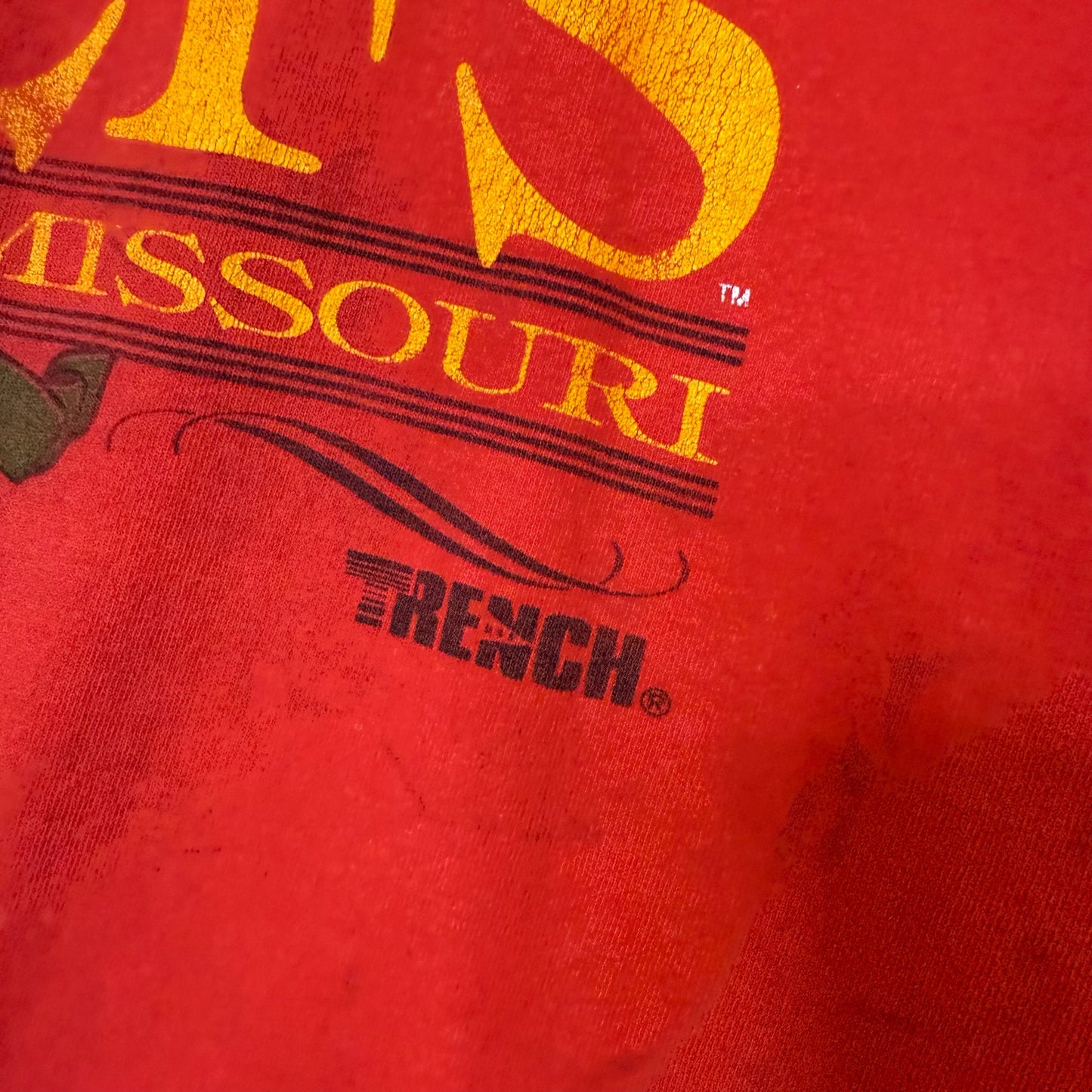 90's Kansas City Chiefs NFL T-shirt Sz XL (B619)