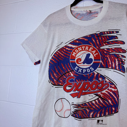 1993 Montreal Expos MLB T-shirt  (B2335)