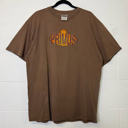90s Primus Back In Brown Band T-shirt Sz XL (B2310)