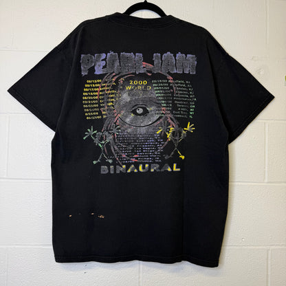 2000 Pearl Jam Binaural Tour T-shirt Sz XL