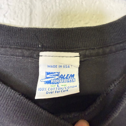 90's San Jose Sharks NHL Salem Sports T-shirt Sz L (B1683)