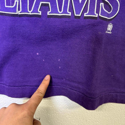 90s Jason Williams Sacramento Kings NBA  T-shirt size Large (B2485)