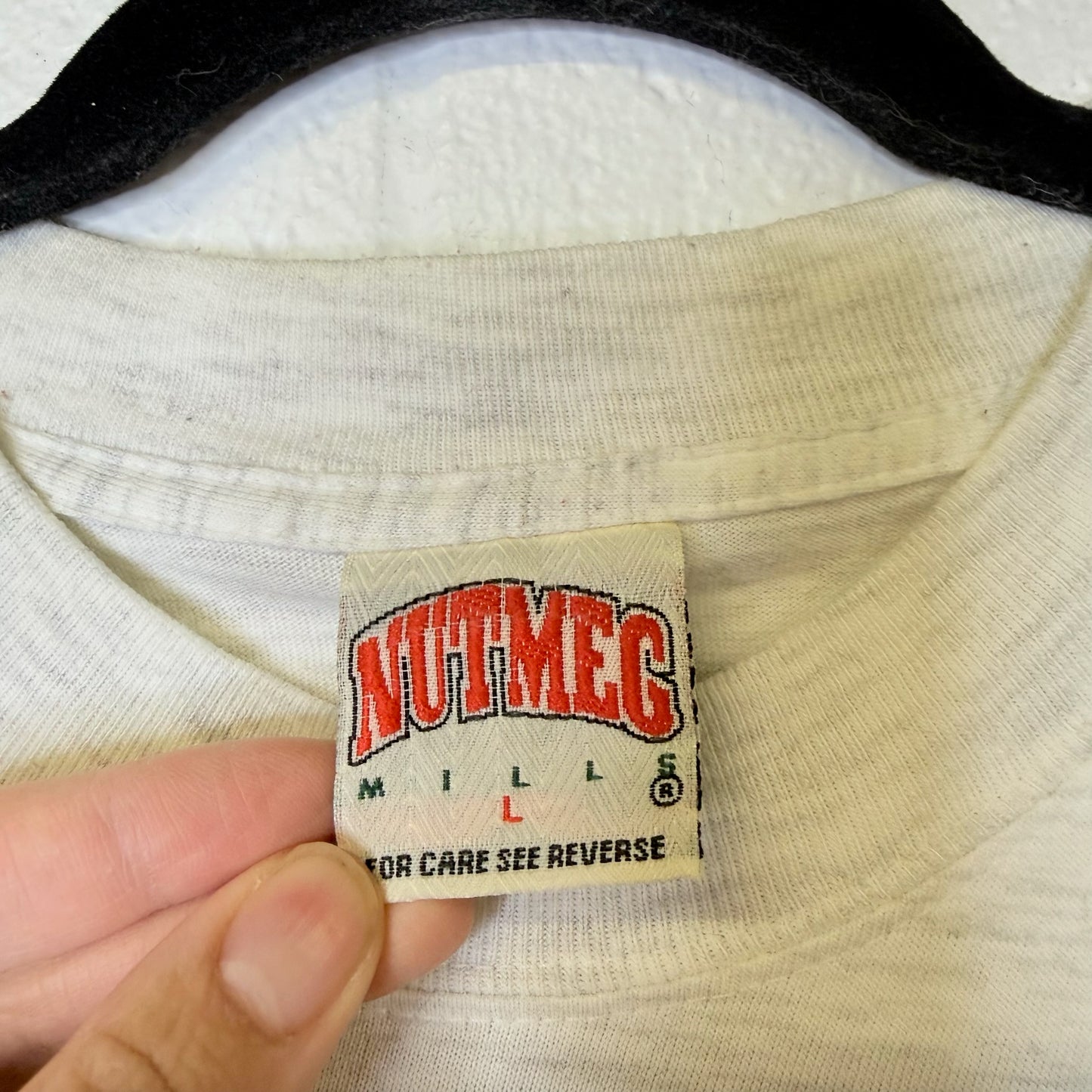 90's Roughyeds Oldham Nutmeg Breakthrough T-Shirt Sz L (B2084)