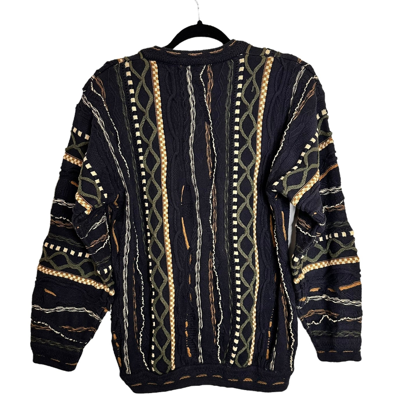 90's Coogi Style Sweater by Croft & Barrow Sz M (A7454)