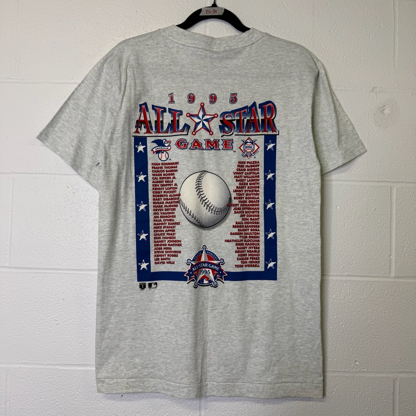1995 MLB All Star Game Salem T-shirt Sz M (B1652)