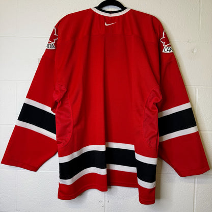 2000s Nike Team Canada Hockey Jersey Sz L (B1974)