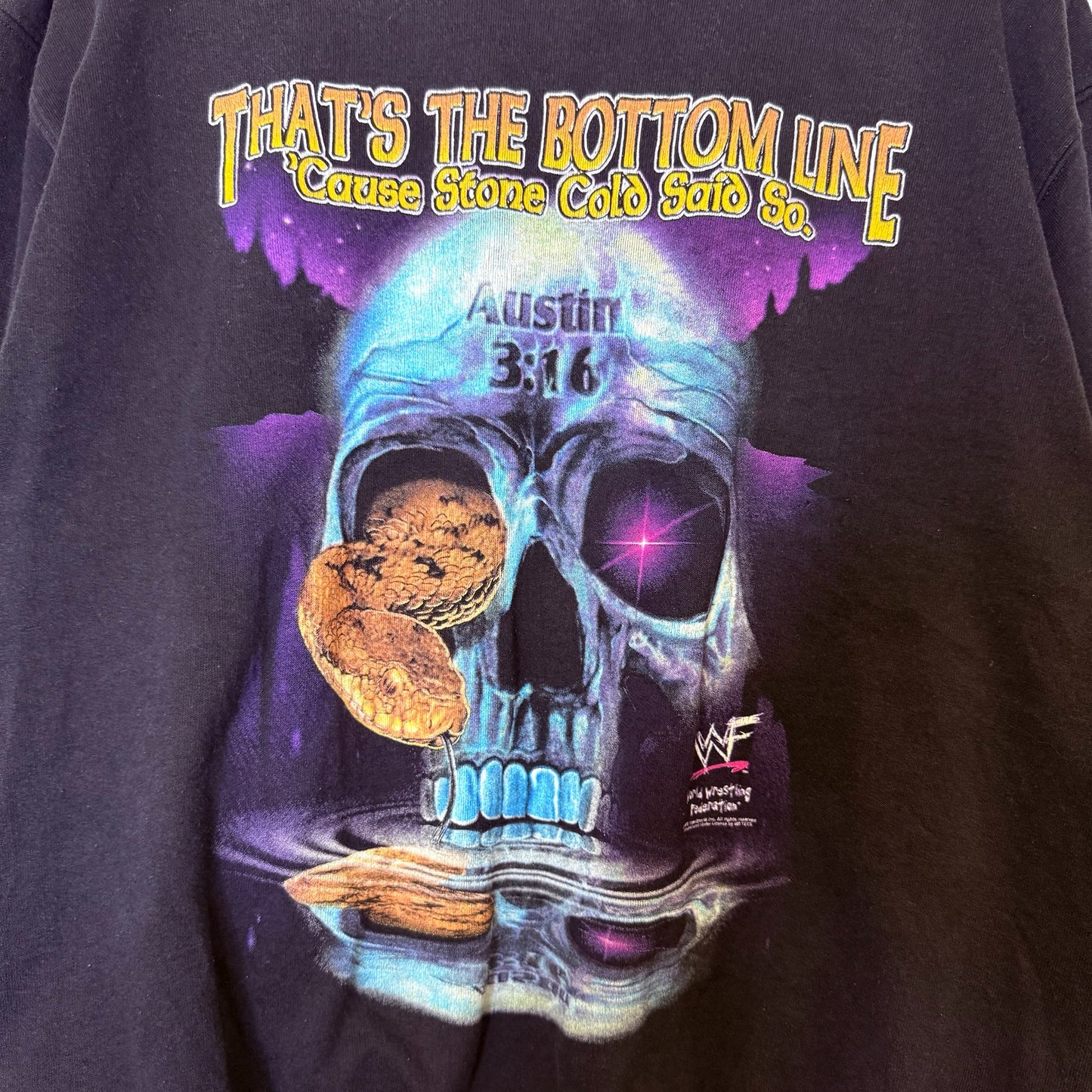 90s Stone Cold WWF Crewneck Sz L (B2472)