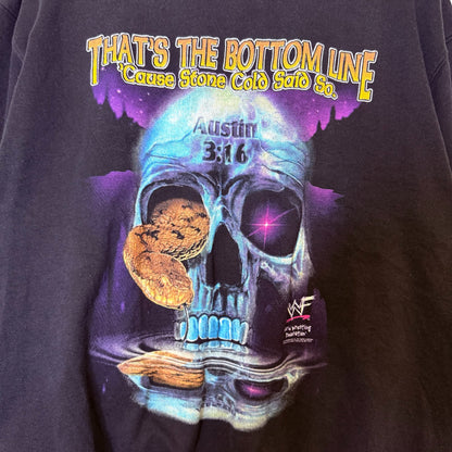 90s Stone Cold WWF Crewneck Sz L (B2472)