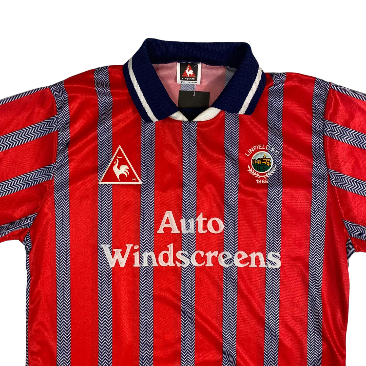 1997 Linfield F.C. Le Coq Sportif Soccer Jersey Sz L (A1597)