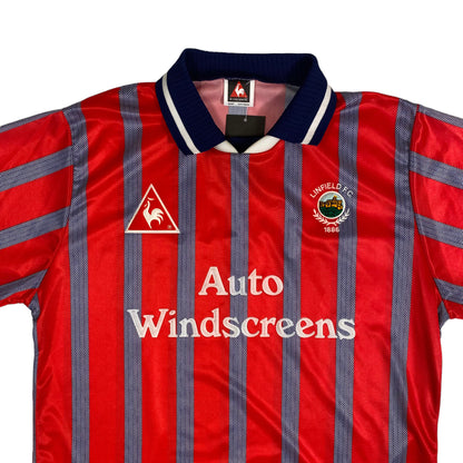 1997 Linfield F.C. Le Coq Sportif Soccer Jersey Sz L (A1597)