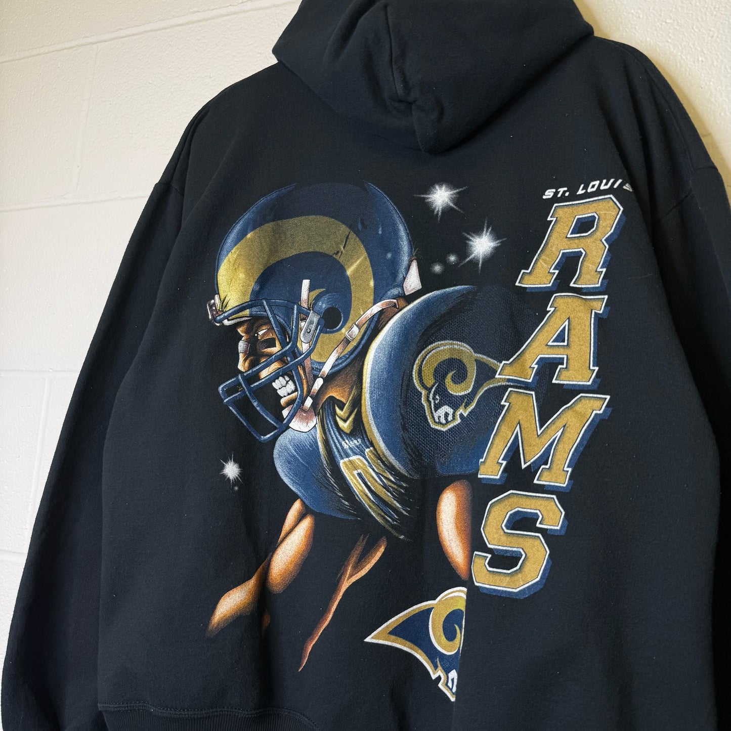 2000s St. Louis Rams Hoodie Sz L (B1487)