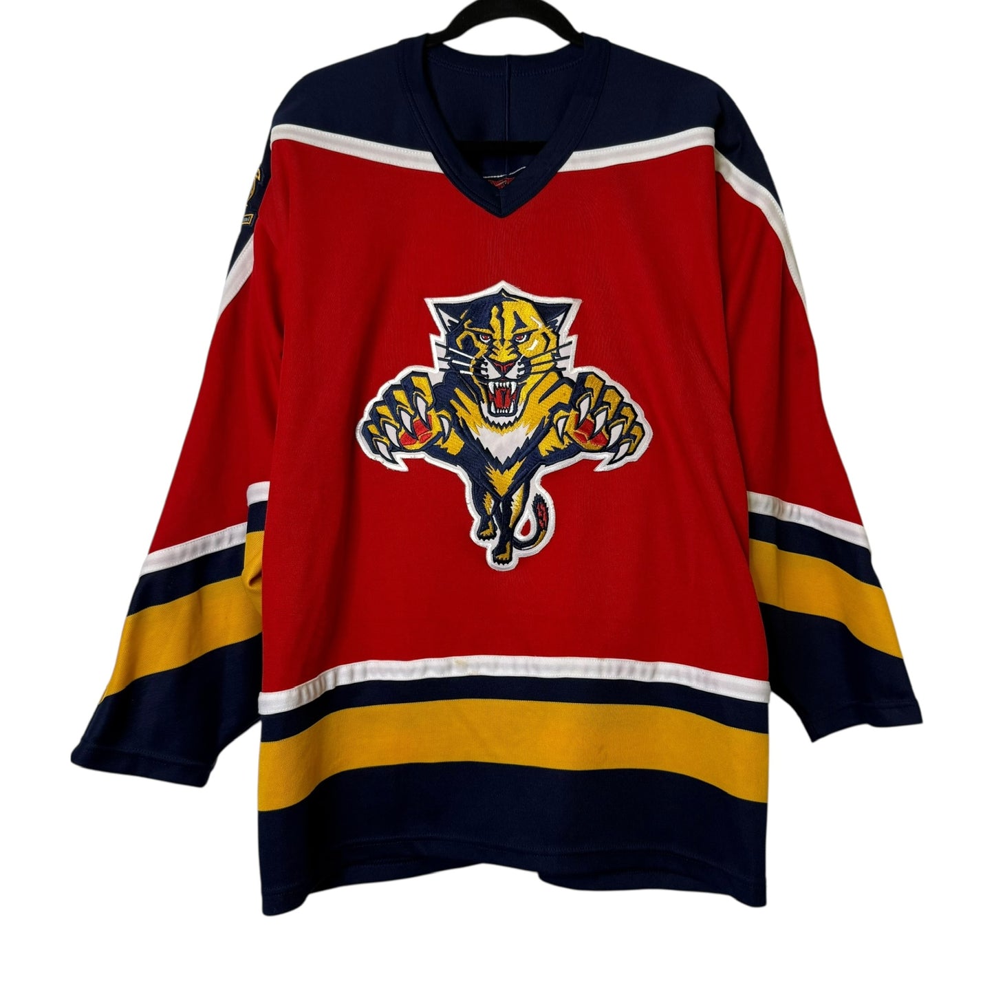 90s Florida Panthers CCM Hockey Jersey Sz L