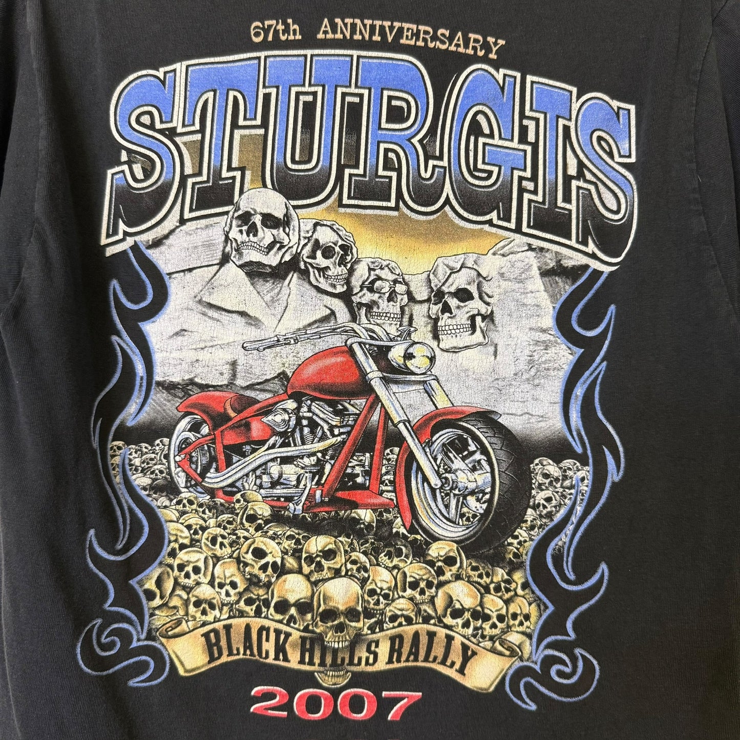 2007 Harley Davidson Sturgis T-Shirt Sz S (B053)