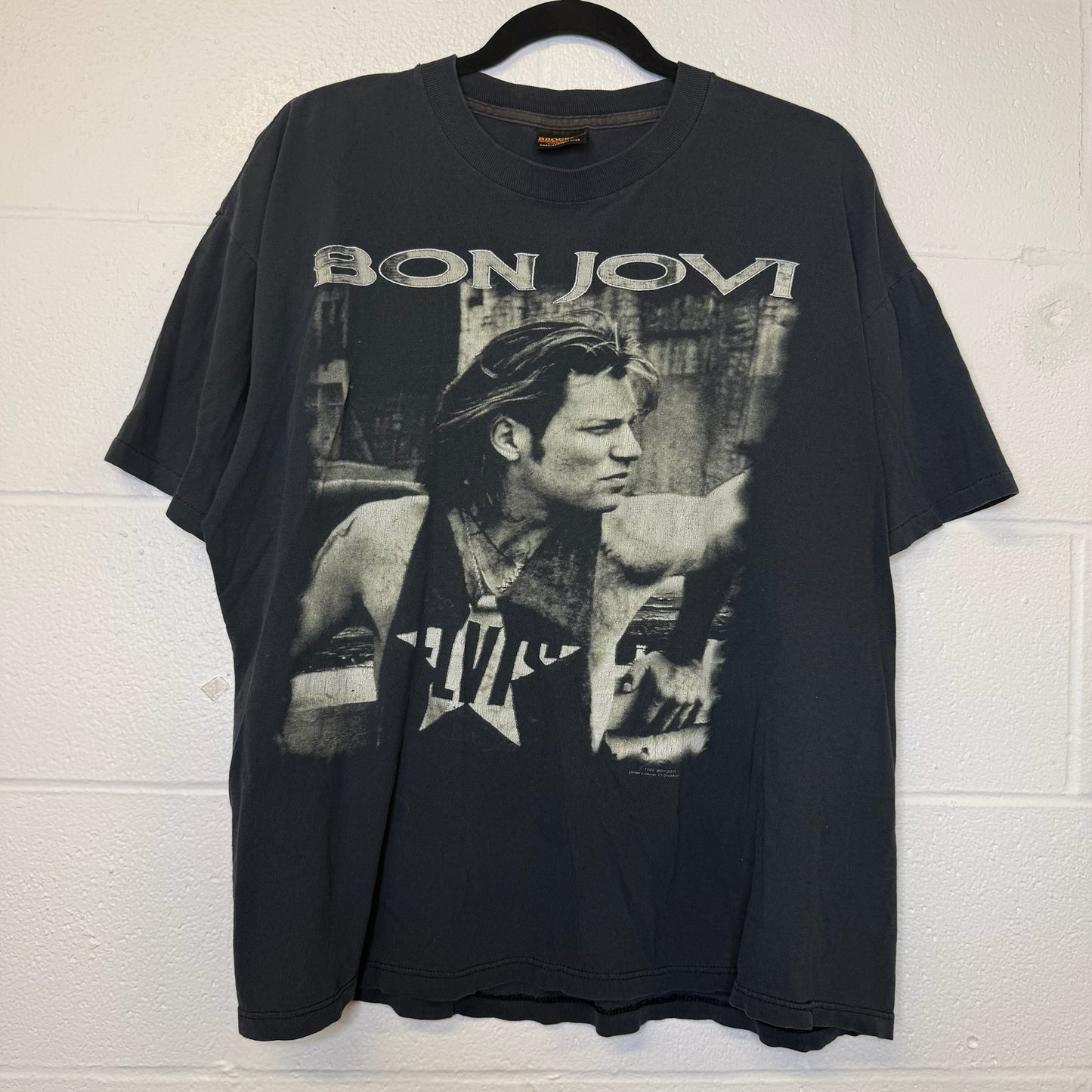 1993 Bon Jovi Band T-Shirt Brockum Sz XL (B2886)