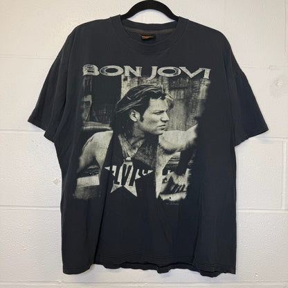 1993 Bon Jovi Band T-Shirt Brockum Sz XL (B2886)