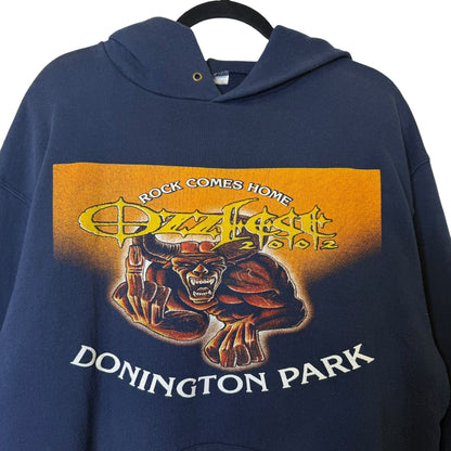 2002 Ozzfest Donington Park Hoodie Sz L