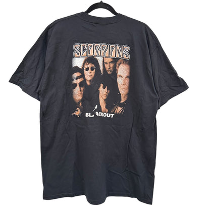 2000s Scorpions Blackout T-Shirt Sz XL (A7533)