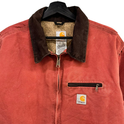2007 Carhartt Detroit Jacket Salmon Pink Women's XL