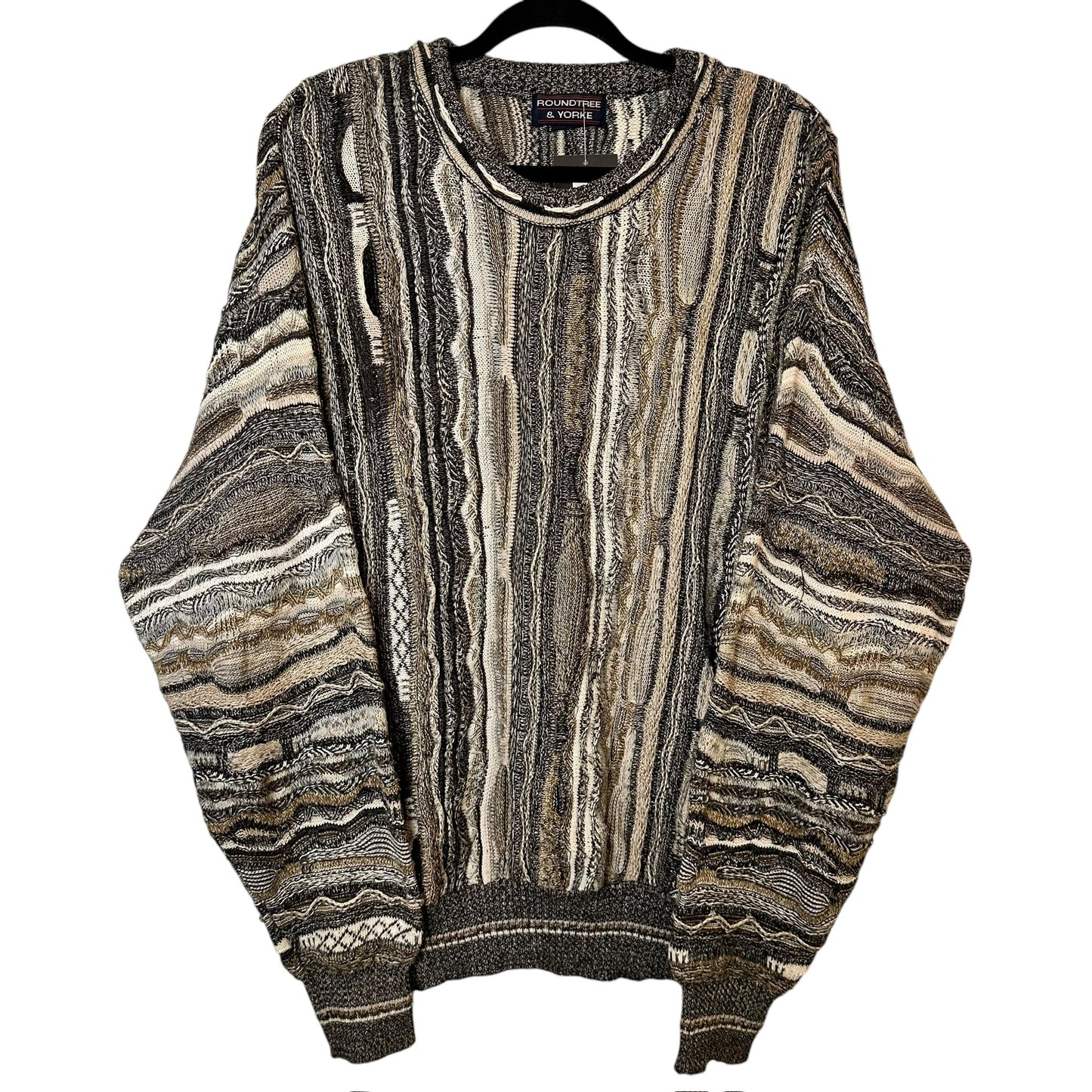 90's Coogi Style Sweater by Roundtree & Yorke (A7978)