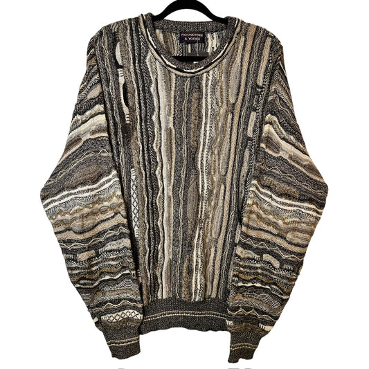 90's Coogi Style Sweater by Roundtree & Yorke (A7978)