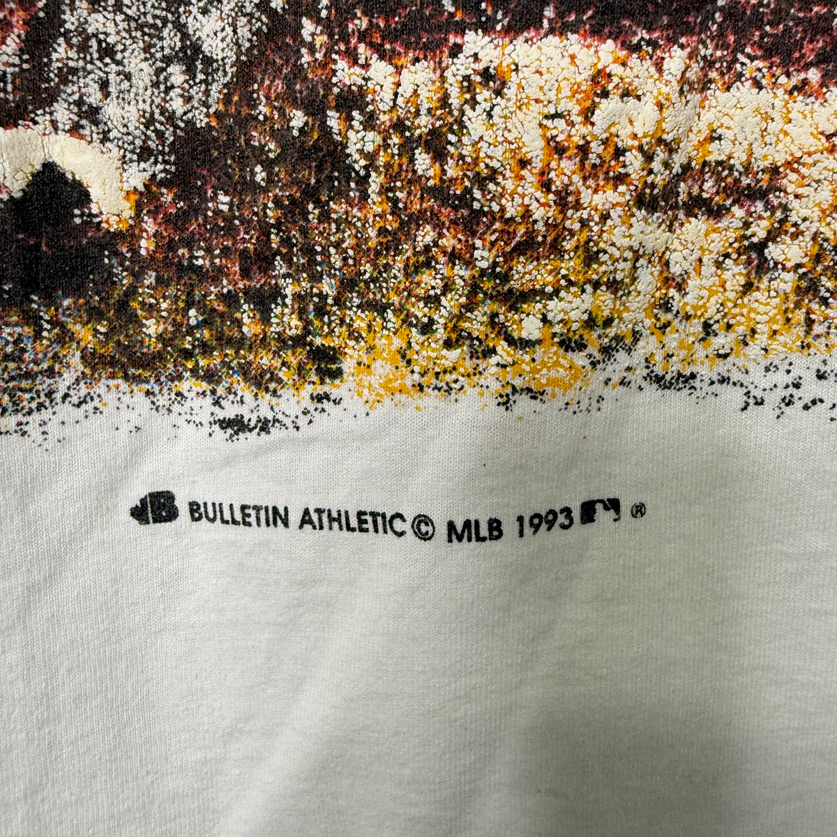 90s Montreal Expos Bulletin MLB Athletics AOP T-Shirt Sz XL