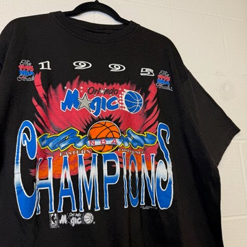 1992 Orlando Magic NBA T-shirt Sz L (B2206)