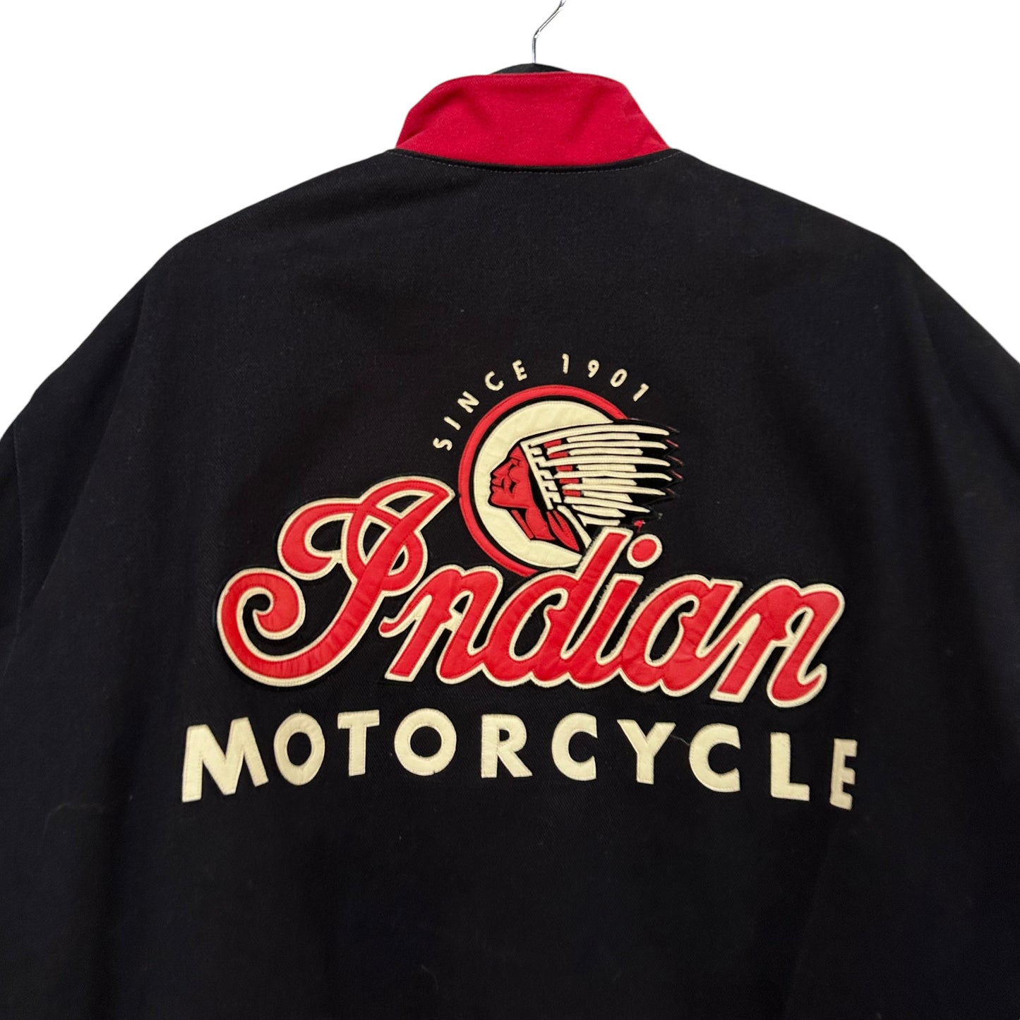 90s Indian Motorcycle Racing Jacket Sz L