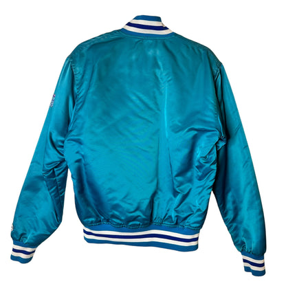 90's Charlotte Hornets NBA Starter Satin Jacket Sz M