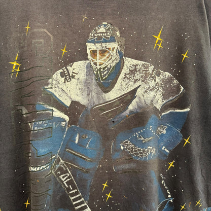 90s Washington Capitals NHL Bulletin AOP T-Shirt Sz XL