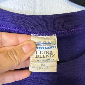 2003 LSU Tigers NCAA Football Crewneck Sz 2XL (B2099)