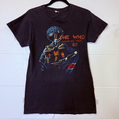 1982 The Who American Tour T-Shirt Sz M (B2497)