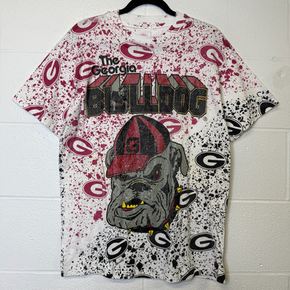 90's Georgia Bulldogs NCAA T-Shirt Sz L (B2160)