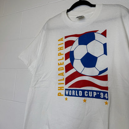 1994 Philadelphia World Cup Soccer Futbol T-Shirt Sz XL (B2967)