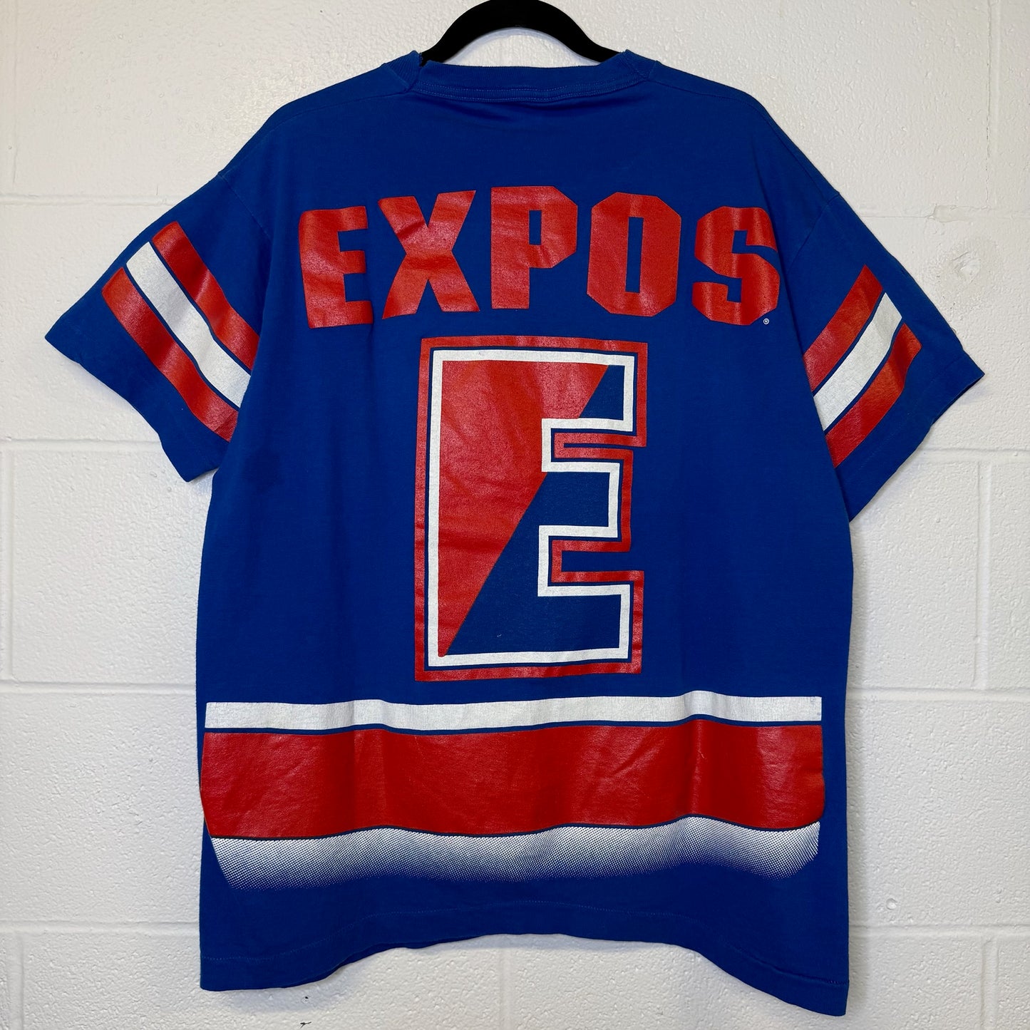 90s Montreal Expos MLB Salem T-Shirt Sz L (B2873)
