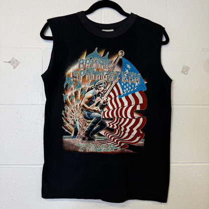 80s Bruce Springsteen Born in the USA T-Shirt Sz L (B410)